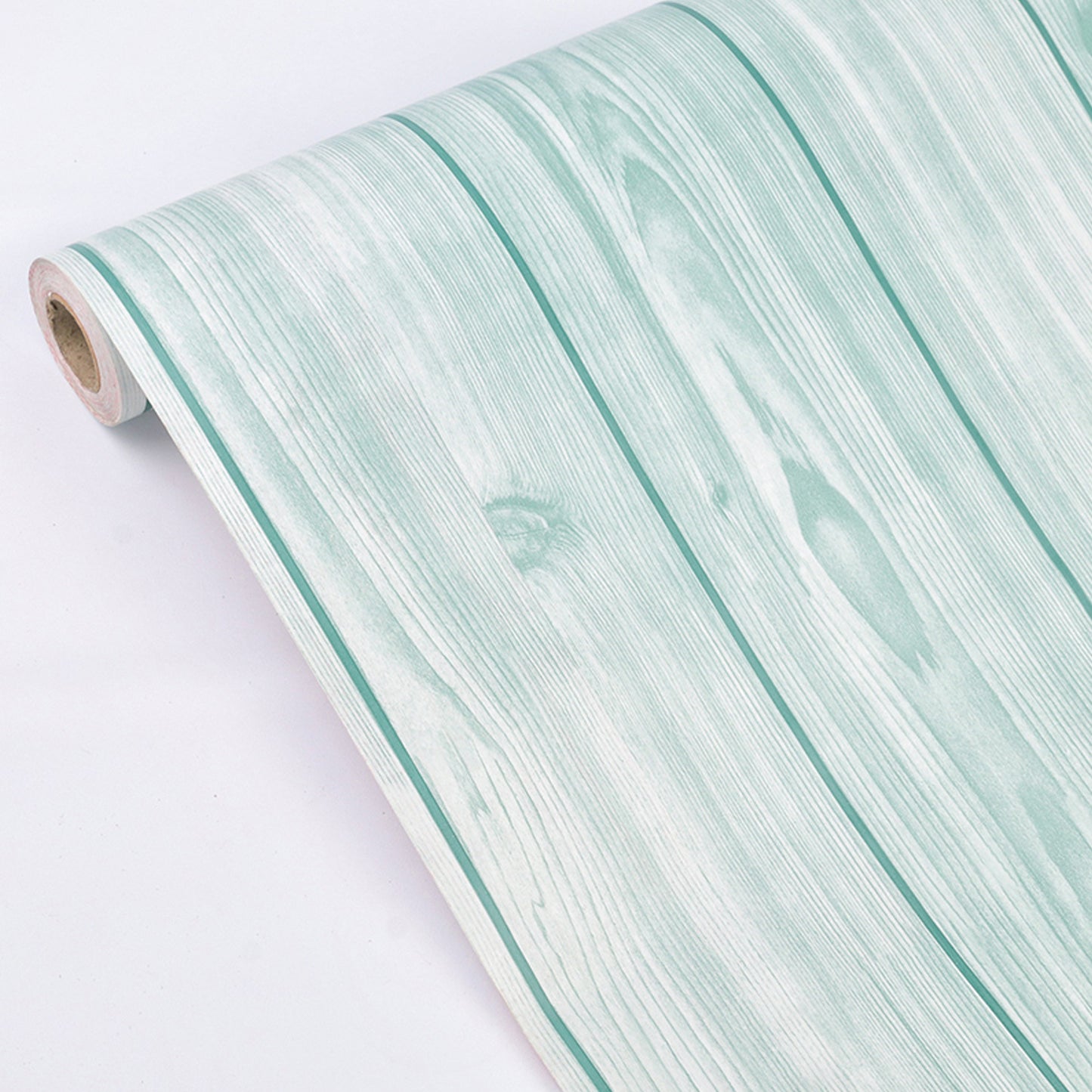 Shades of Blue & White Stripes Self Adhesive Classics PVC Vinyl Waterproof wallpaper