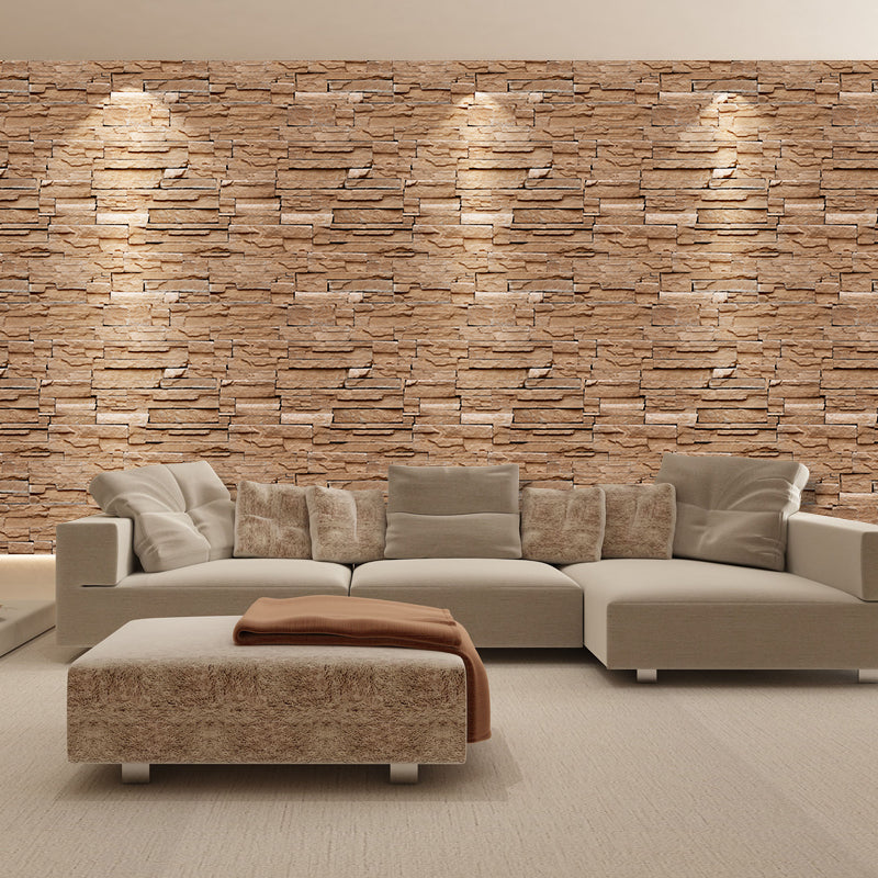 SA-1031 Classic Bricks Pattern Wallpaper