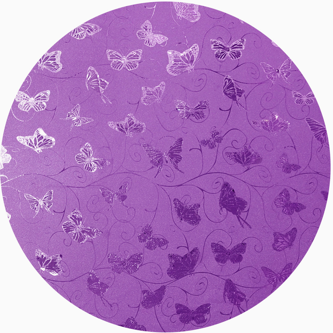 Decorative multipupose Shined Purple PVC Wallpaper (1 roll Size - 330X45cm)