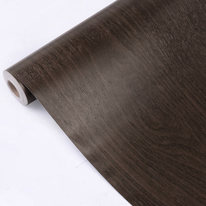 Shade of Dark Brown Self Adhesive Classics PVC Vinyl Waterproof wallpaper