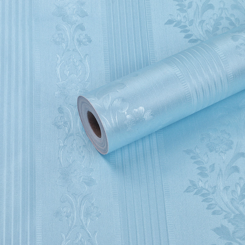 Blue Texture pvc wallpaper (1 roll size - 330X45cm)