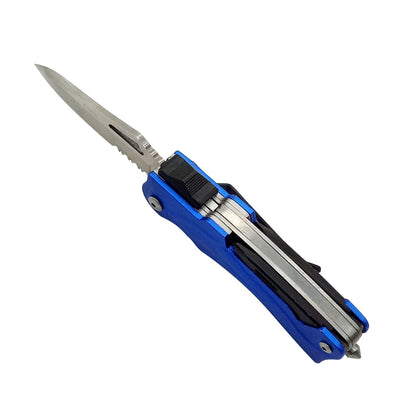 Columbia C3992 Multifunctional Stainless Steel Pocket Knife Utility Folding Knife With Solid Handle (Black)