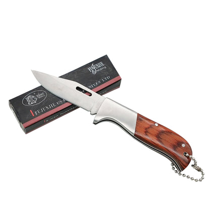 Columbia 080 Professional Traditional Wood Handle Folding Knife