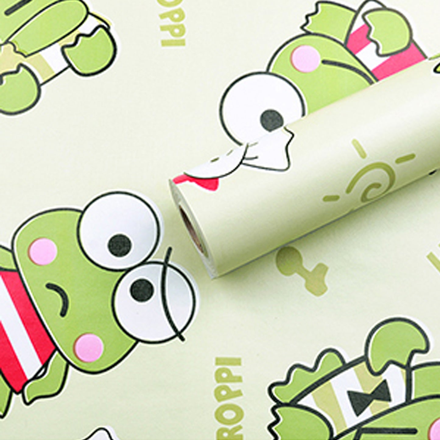 HY9188 Peppy Green Animation & Cartoons Theme Based Wallpaper