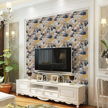 SA-1014 Classic Decorative Stone Pattern Wallpaper