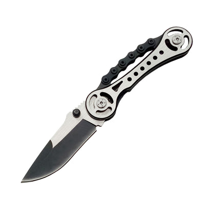 C5973 Japanese Jack Folding Pocket Tactical Combat Stainless Steel Military Knife