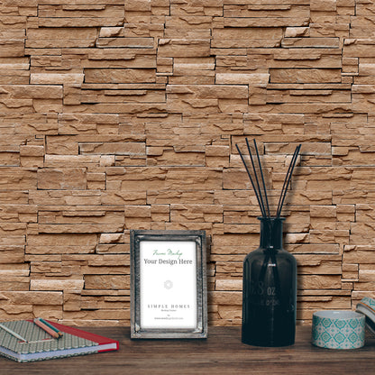 akadeco SA-1031 Classic Bricks Pattern Wallpaper