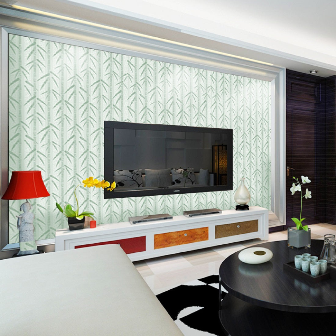 SA-1102 Decorative Bamboo Style Wallpaper