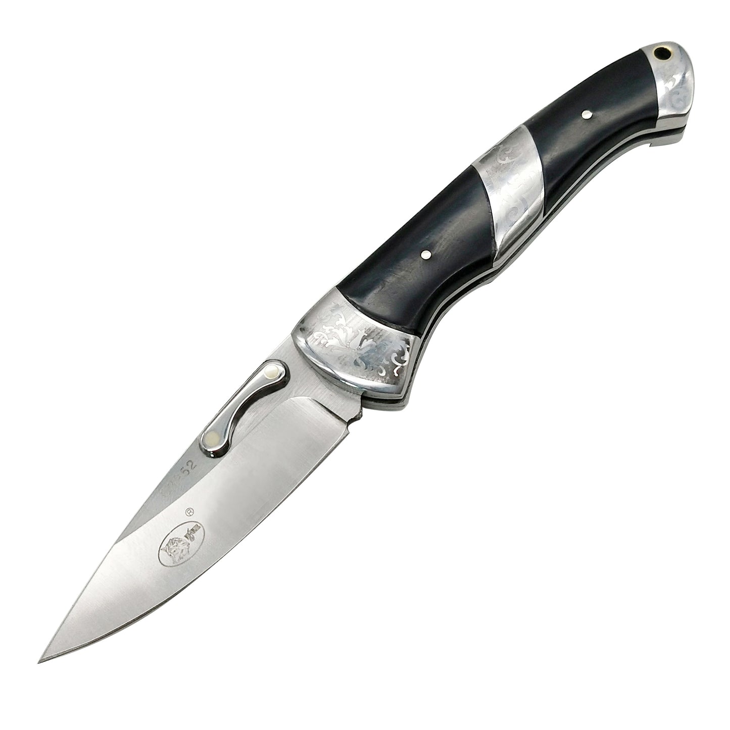 Columbia C3952 Professional Quality Silver Combat Tactical Stylish Folding Knife