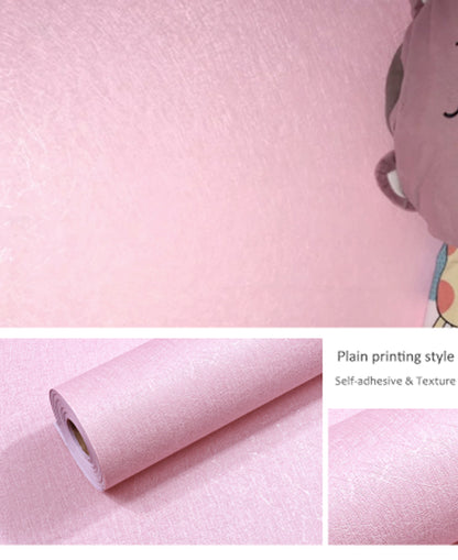 Pink Texture pvc wallpaper (1 roll size - 330X45cm)