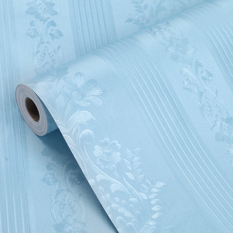 Blue Texture pvc wallpaper (1 roll size - 330X45cm)