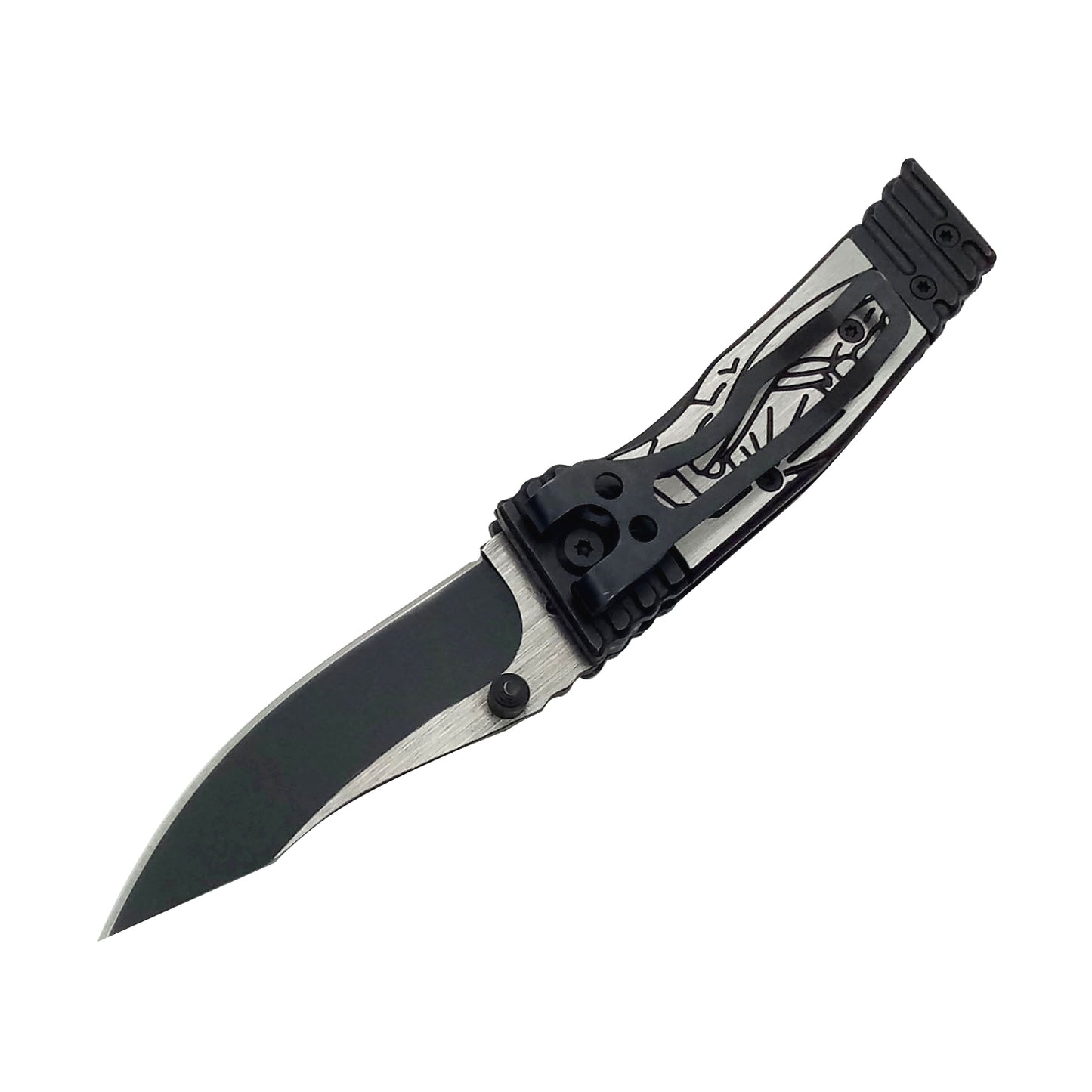 Columbia C3949 Premium Quality Outdoor Hunding Knife Foldable Camping Knife With Solid Handle