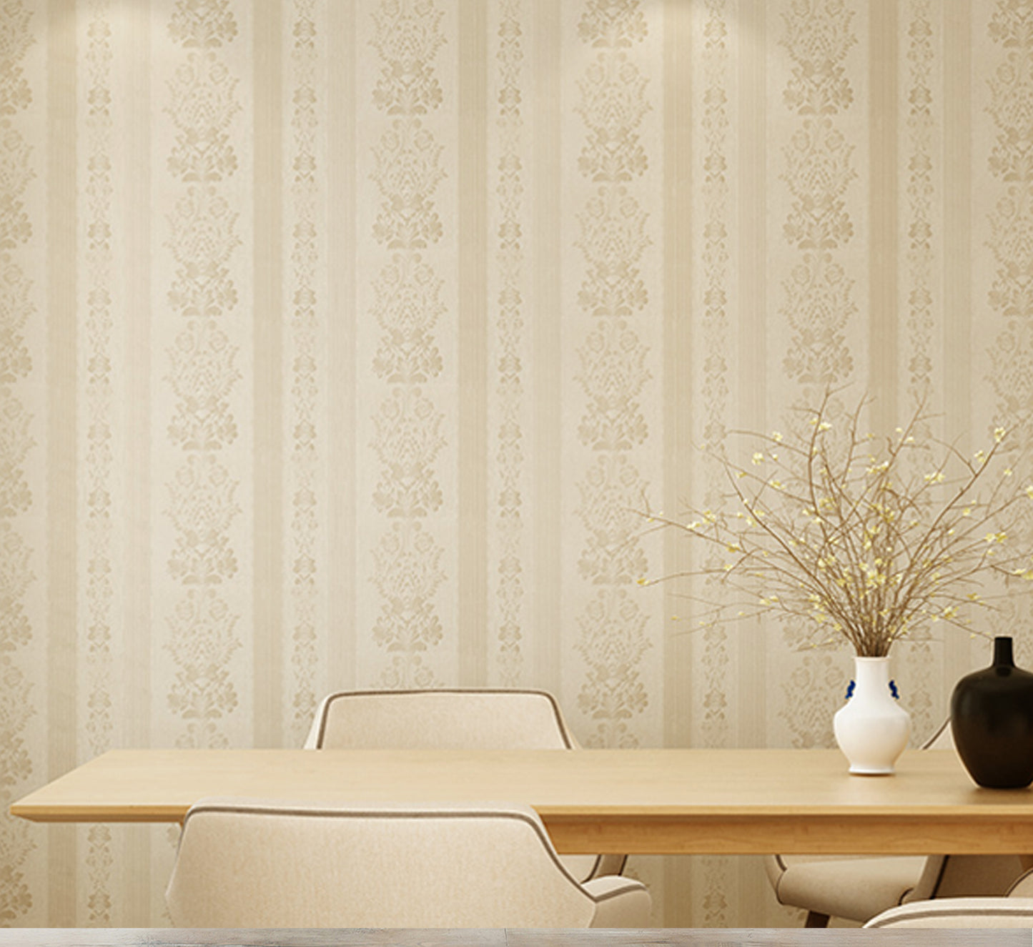 decorative multipupose Shined Golden Texture pvc wallpaper (1 roll size - 330X45cm)