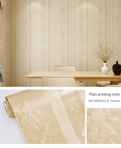 decorative multipupose Shined Golden Texture pvc wallpaper (1 roll size - 330X45cm)