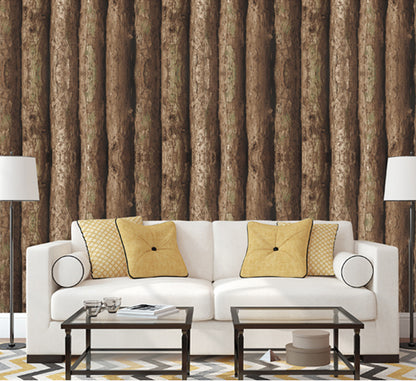 Light Brownish Basic Shade Classics PVC Vinyl Waterproof wallpaper