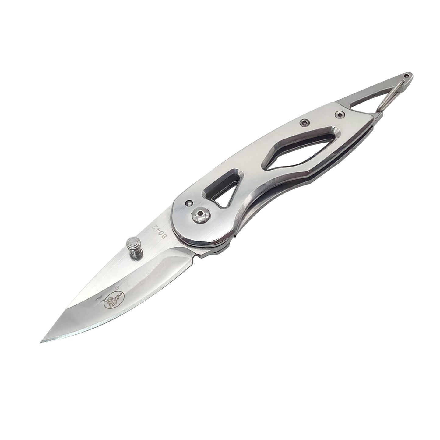 B042 Best Folding Stainless Steel Pocket Knife Camping Knife