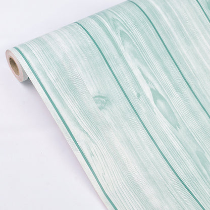 Shades of Blue & White Stripes Self Adhesive Classics PVC Vinyl Waterproof wallpaper