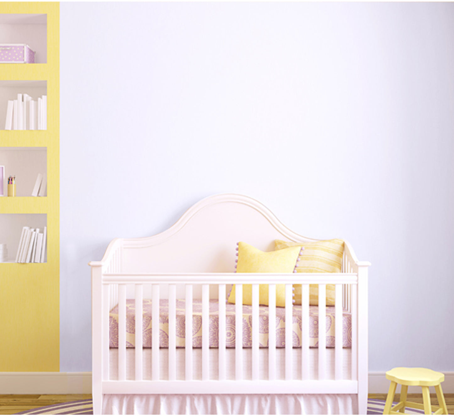 Solid White Classics PVC Vinyl Waterproof wallpaper