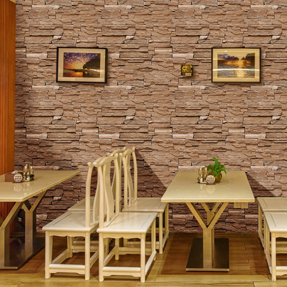 akadeco SA-1031 Classic Bricks Pattern Wallpaper