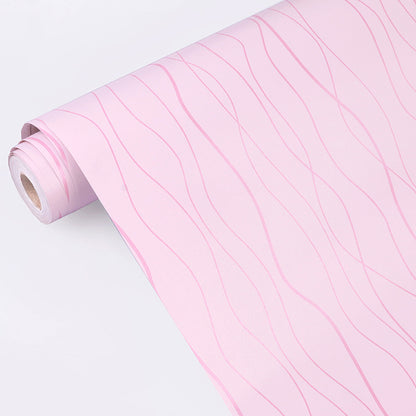 Line of Pink Self Adhesive Classics PVC Vinyl Waterproof wallpaper