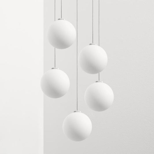 Glass 120. 05 Chandelier by Anony