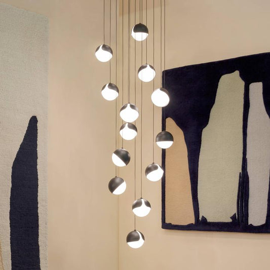 Ohm. 13 Chandelier by Anony
